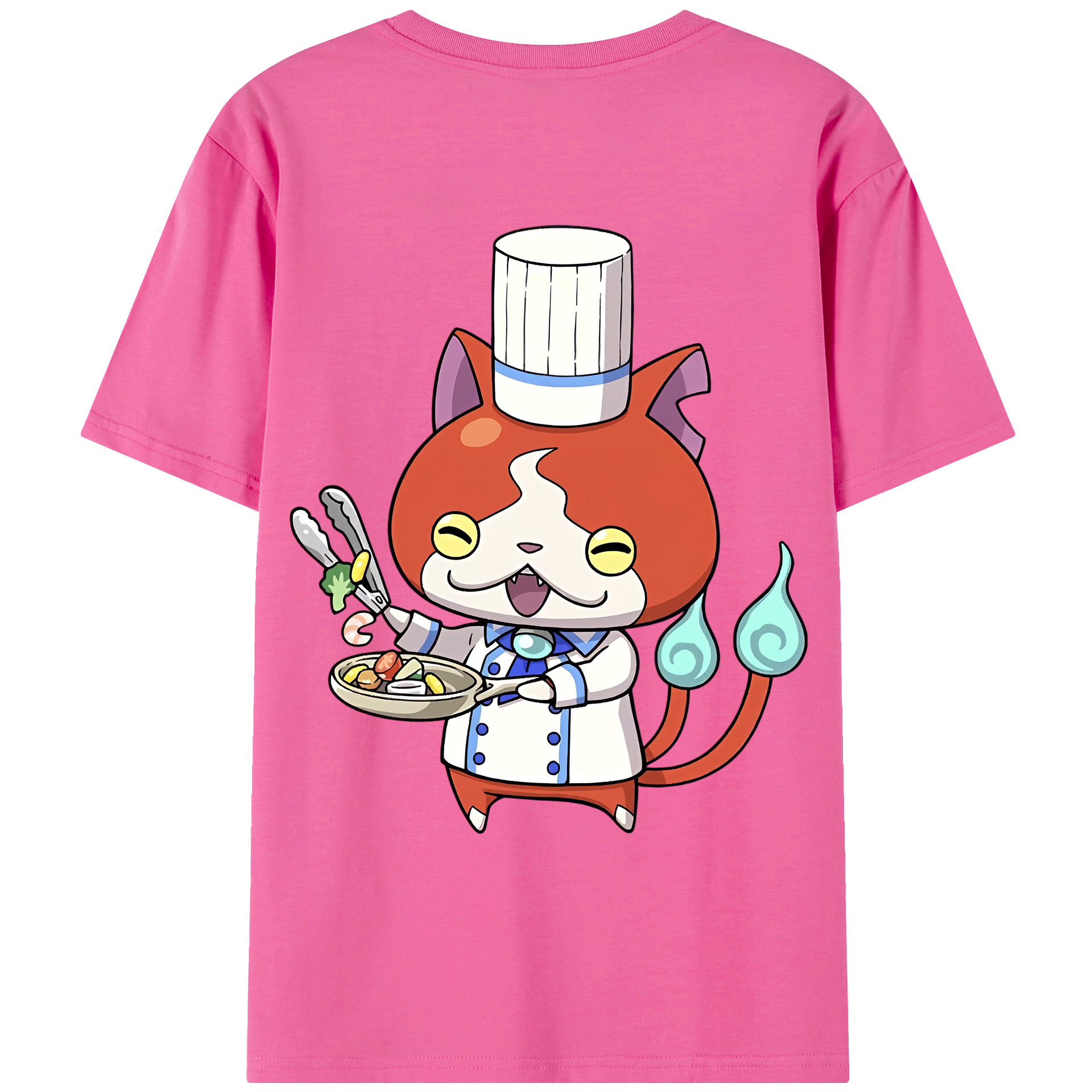 （画像用） 妖怪ウォッチ Yo-kai Watch レディース半袖Tシャツ(バックプリント)